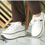 WHITE  FASHION SHOES FOR WOMEN (black)