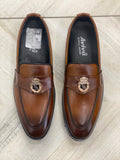 BLACK-Men Formal Moccasins Shoes