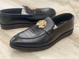 BROWN-Men Formal Moccasins Shoes