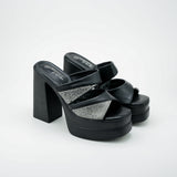 BLOCK HEEL SANDAL