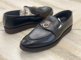 BROWN-Men Formal Moccasins Shoes