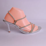 Women Party Wear Casual Heel Slippers