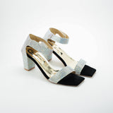 WOMEN FANCY BLOCK HEEL BLACK