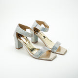 WOMEN FANCY BLOCK HEEL  GOLDEN