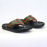 Mens Leather Slippers - Casual Slide Vol 8