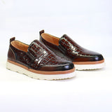 Casual leather shoes for men