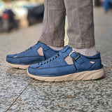 Casual leather shoes for men