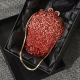 Luxury Bridal Clutch< Crystal Handbag, Fancy Hand Clutch SA433 - RS 16500