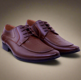 brown formal shoes for men side shot