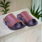 men bown casual slipper front shot