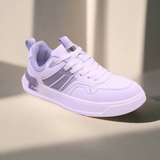 white, gray men sneakers side shot