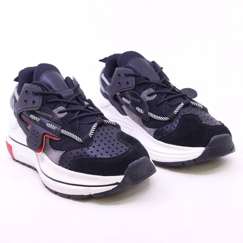 Chunky Sneakers, Lace-Up Comfy Breathable Shoes YA964