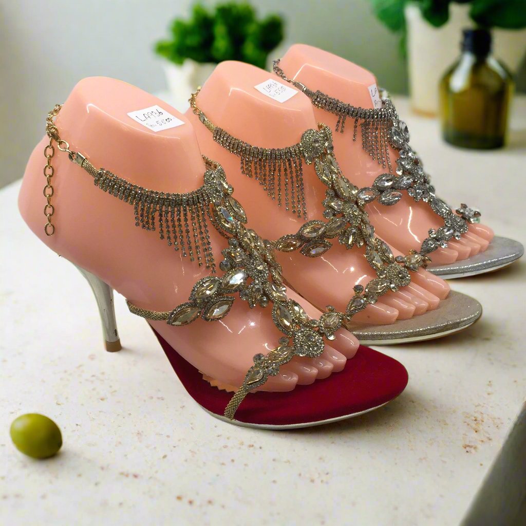 Ladies bridal sandal deals